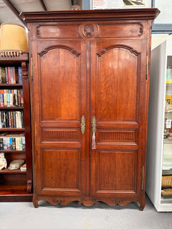 Louis XV Style Fruitwood Two Door Armoire Circa 1880 | Antique & Vintage | Moonee Ponds Antiques | Australia Wide Delivery