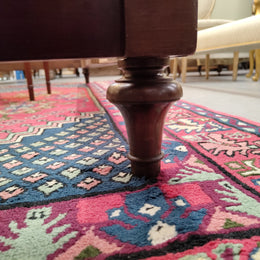 French Antique Empire Style Queen Bed