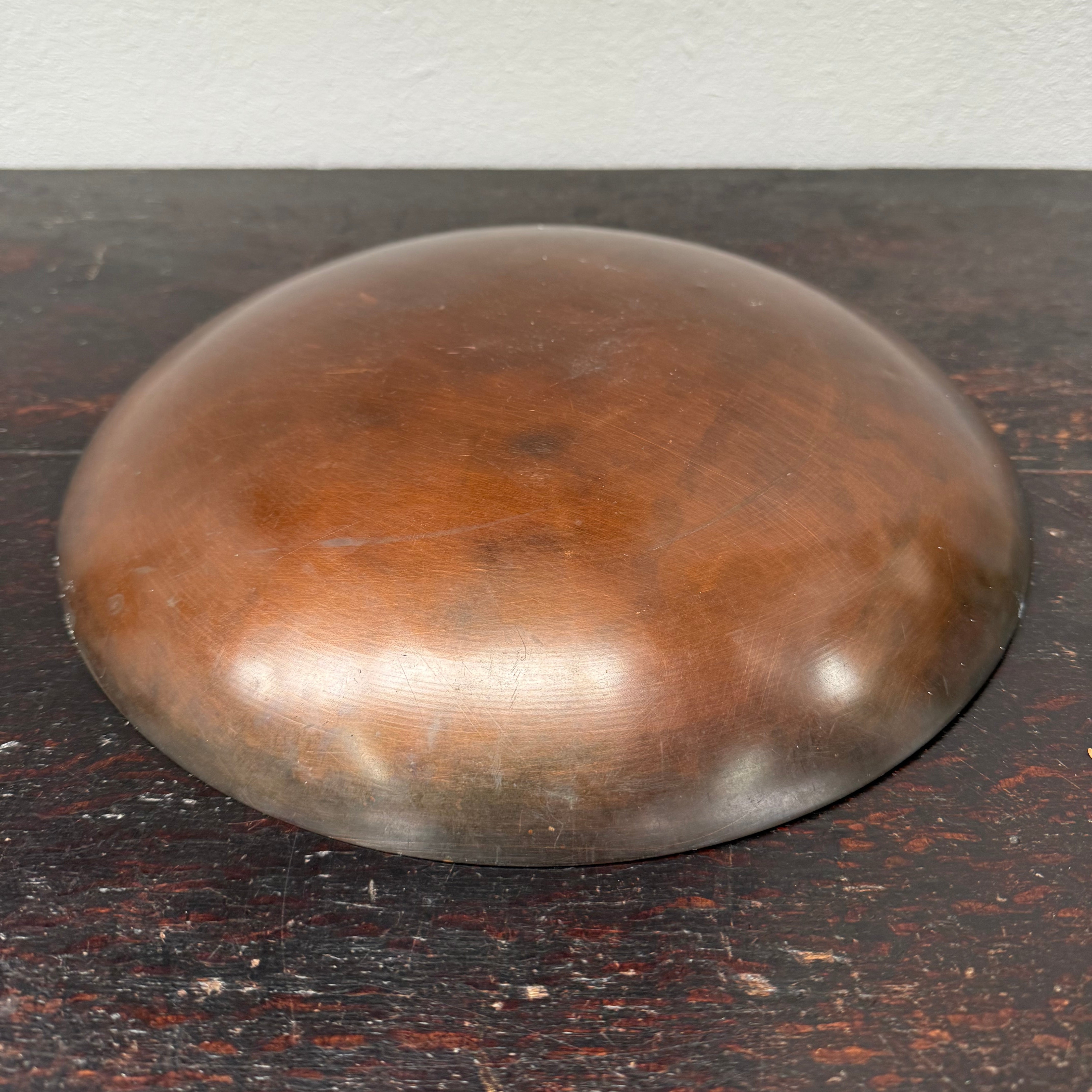 Mid Century Modern Design Copper Bowl / Plaque | Antique & Vintage | Moonee Ponds Antiques | Australia Wide Delivery