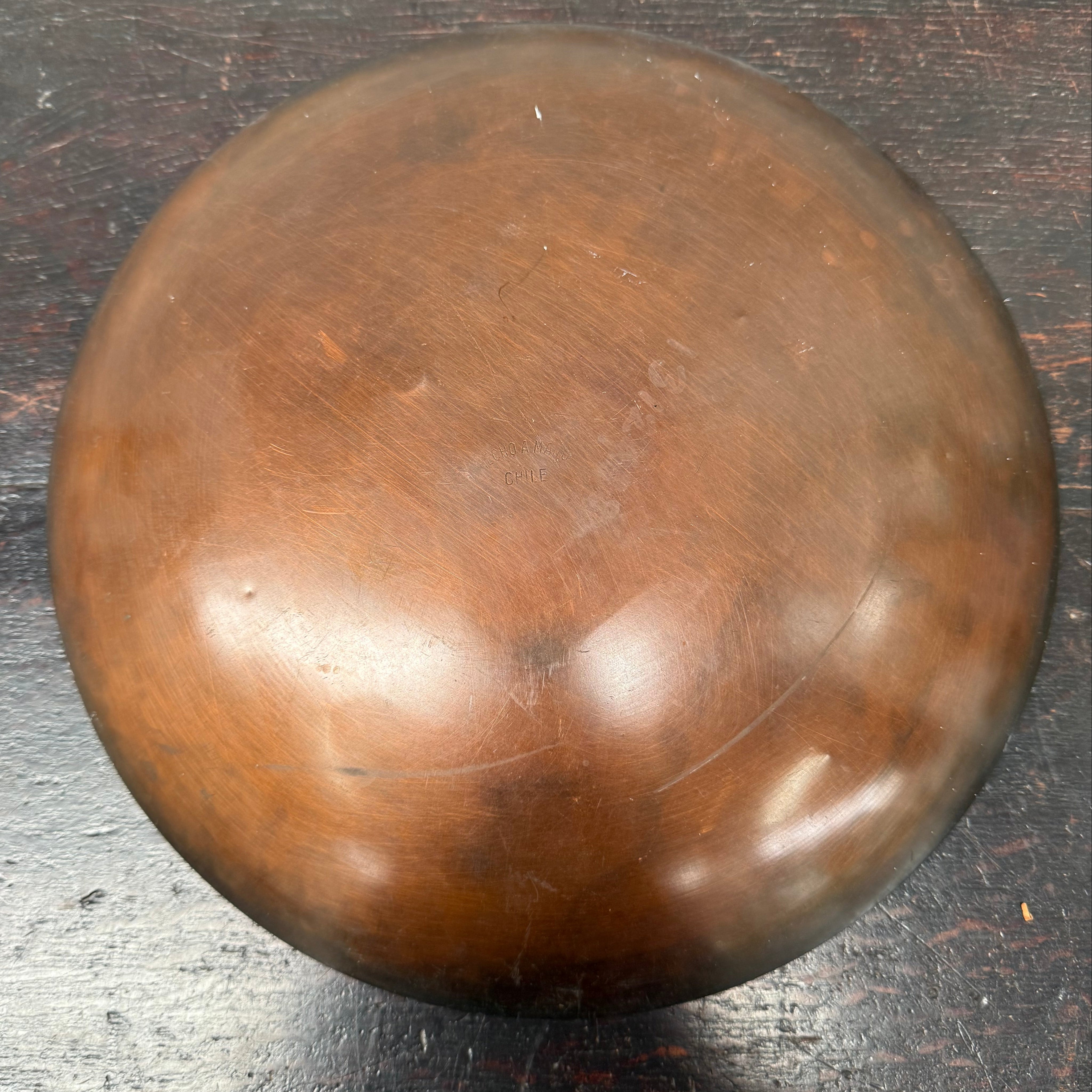 Mid Century Modern Design Copper Bowl / Plaque | Antique & Vintage | Moonee Ponds Antiques | Australia Wide Delivery
