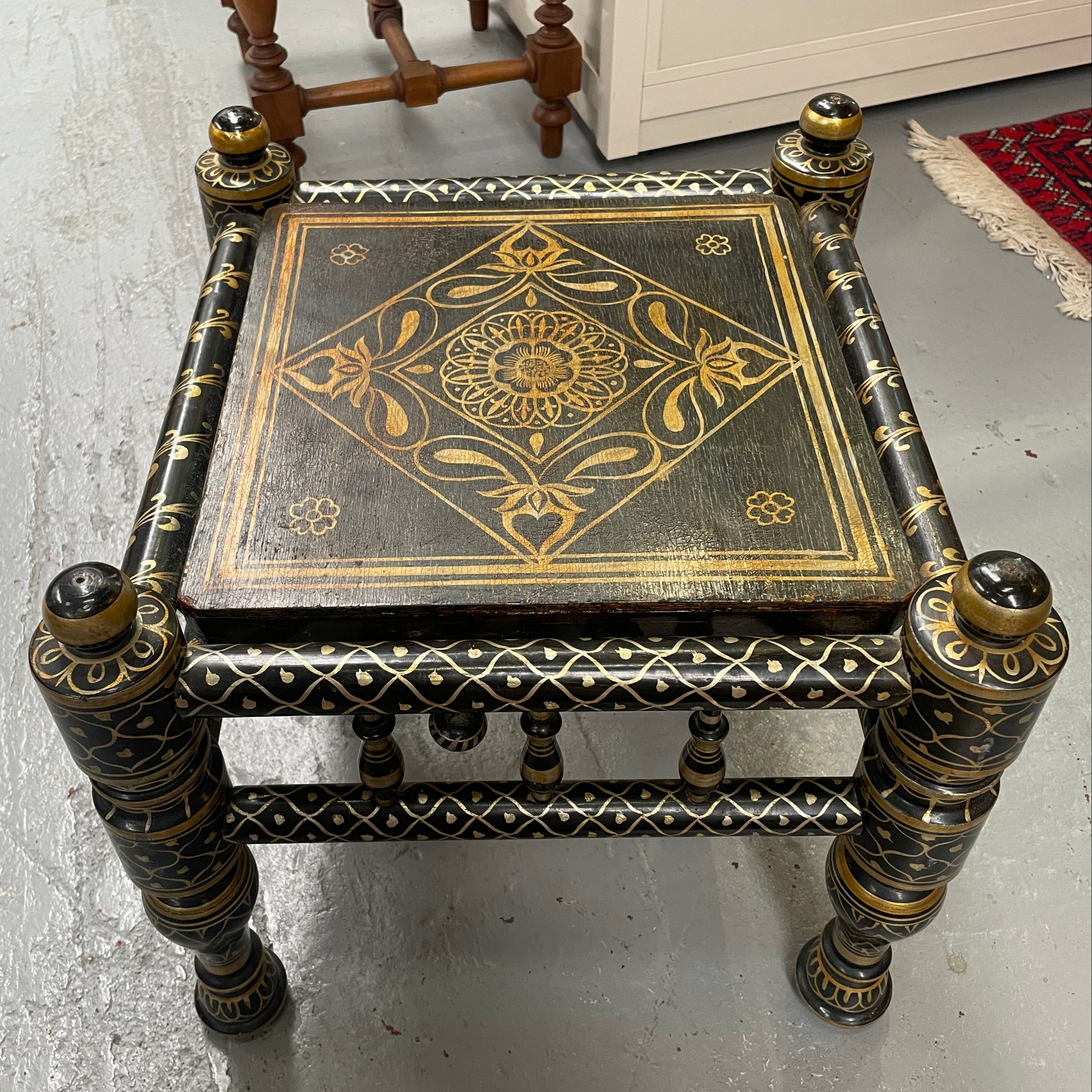 Decorative Hand Painted Moroccan Small Table