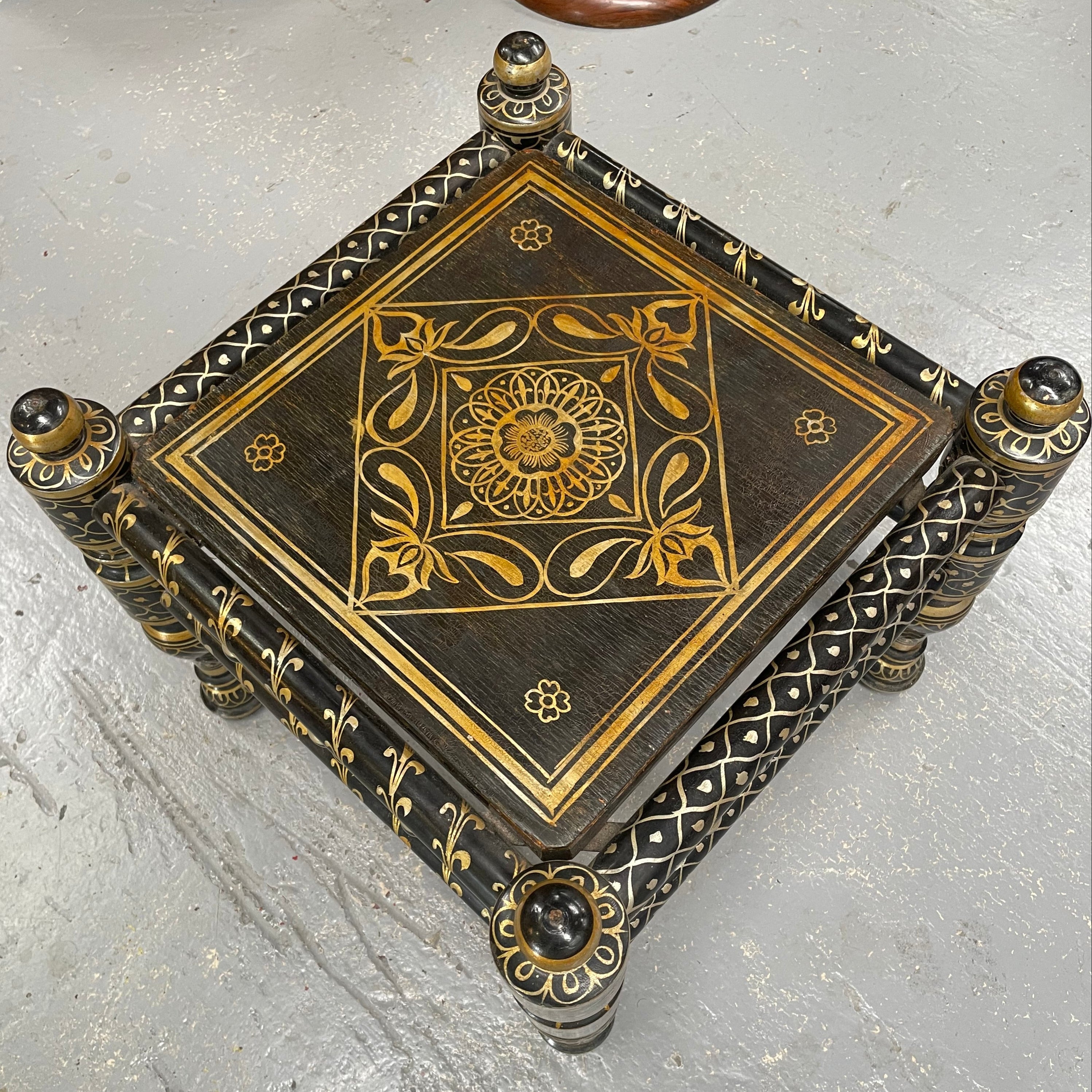 Decorative Hand Painted Moroccan Small Table