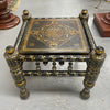 Decorative Hand Painted Moroccan Small Table | Antique & Vintage | Moonee Ponds Antiques | Australia Wide Delivery