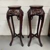 Pair of Antique Carved Chinese Plant Stands | Antique & Vintage | Moonee Ponds Antiques | Australia Wide Delivery