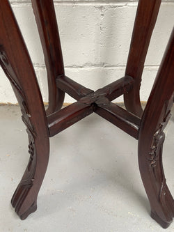 Pair of Antique Carved Chinese Plant Stands | Antique & Vintage | Moonee Ponds Antiques | Australia Wide Delivery
