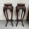 Pair of Antique Carved Chinese Plant Stands | Antique & Vintage | Moonee Ponds Antiques | Australia Wide Delivery
