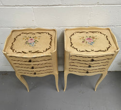 Pair of French Provincial Bedsides | Antique & Vintage | Moonee Ponds Antiques | Australia Wide Delivery