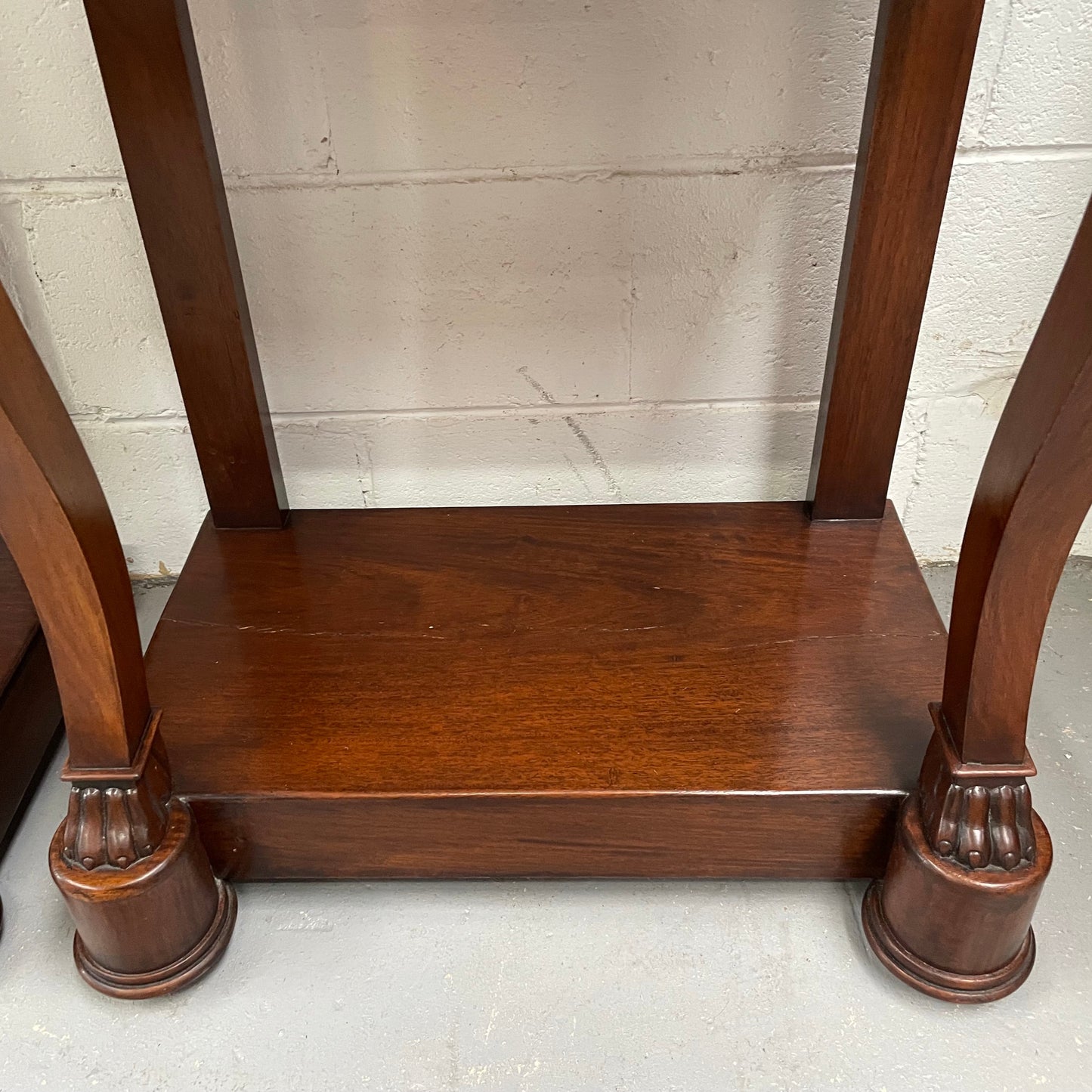 Pair of French Vintage Mahogany Bedsides