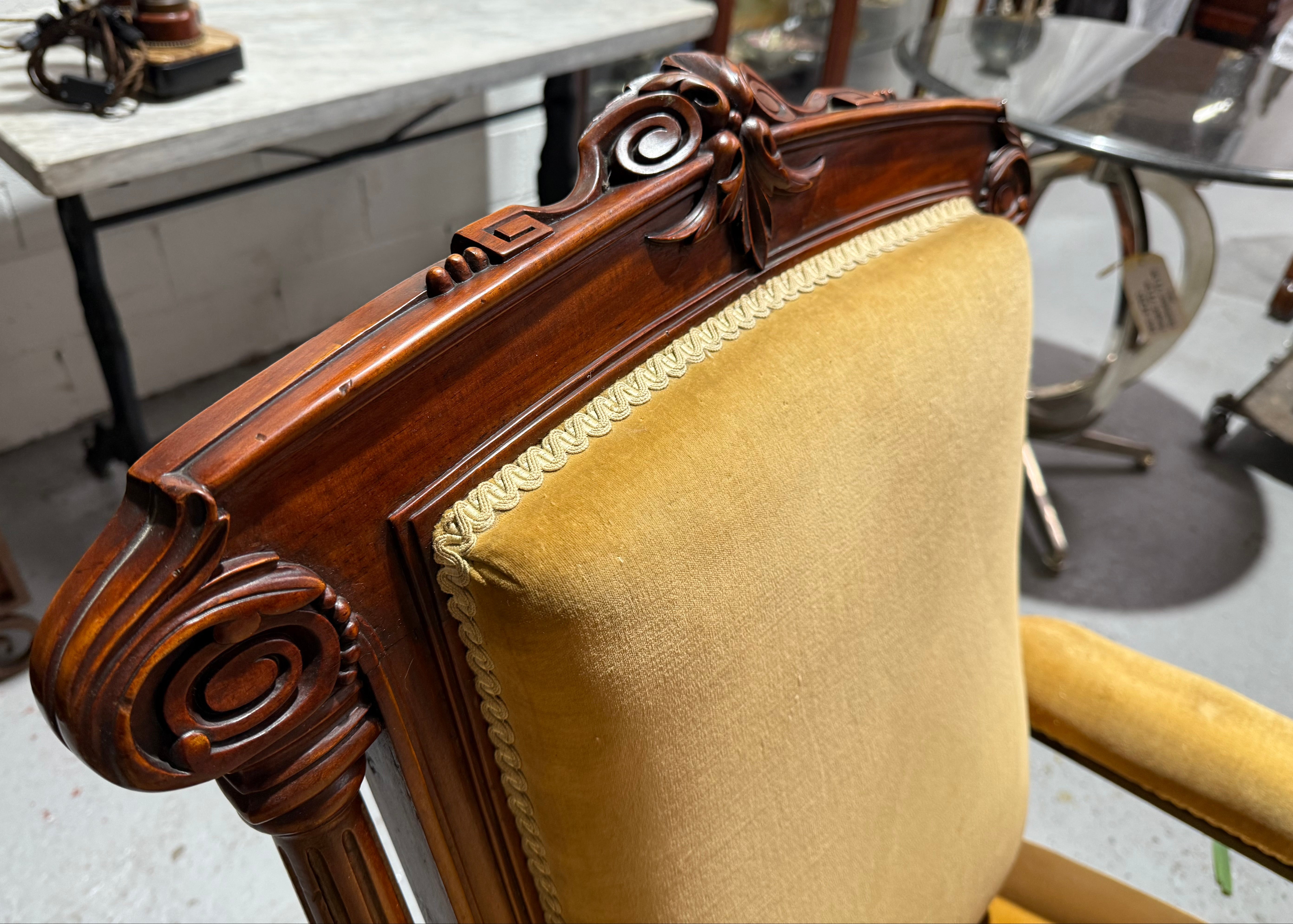 Pair of Late Victorian Mahogany Armchairs | Antique & Vintage | Moonee Ponds Antiques | Australia Wide Delivery