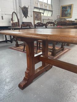Fabulous French Oak Pedestal Refectory Table | Antique & Vintage | Moonee Ponds Antiques | Australia Wide Delivery