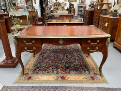Elegant 19th Century French Parisian Rosewood Bureau Plat Desk | Antique & Vintage | Moonee Ponds Antiques | Australia Wide Delivery