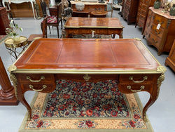Elegant 19th Century French Parisian Rosewood Bureau Plat Desk | Antique & Vintage | Moonee Ponds Antiques | Australia Wide Delivery