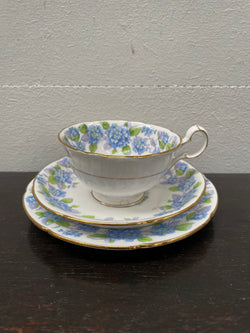 Floral Decorated "Grafton" Trio, Cup Saucer and Plate | Antique & Vintage | Moonee Ponds Antiques | Australia Wide Delivery