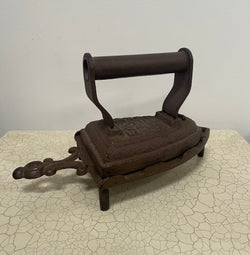 Antique Pair Iron and Trivet | Antique & Vintage | Moonee Ponds Antiques | Australia Wide Delivery