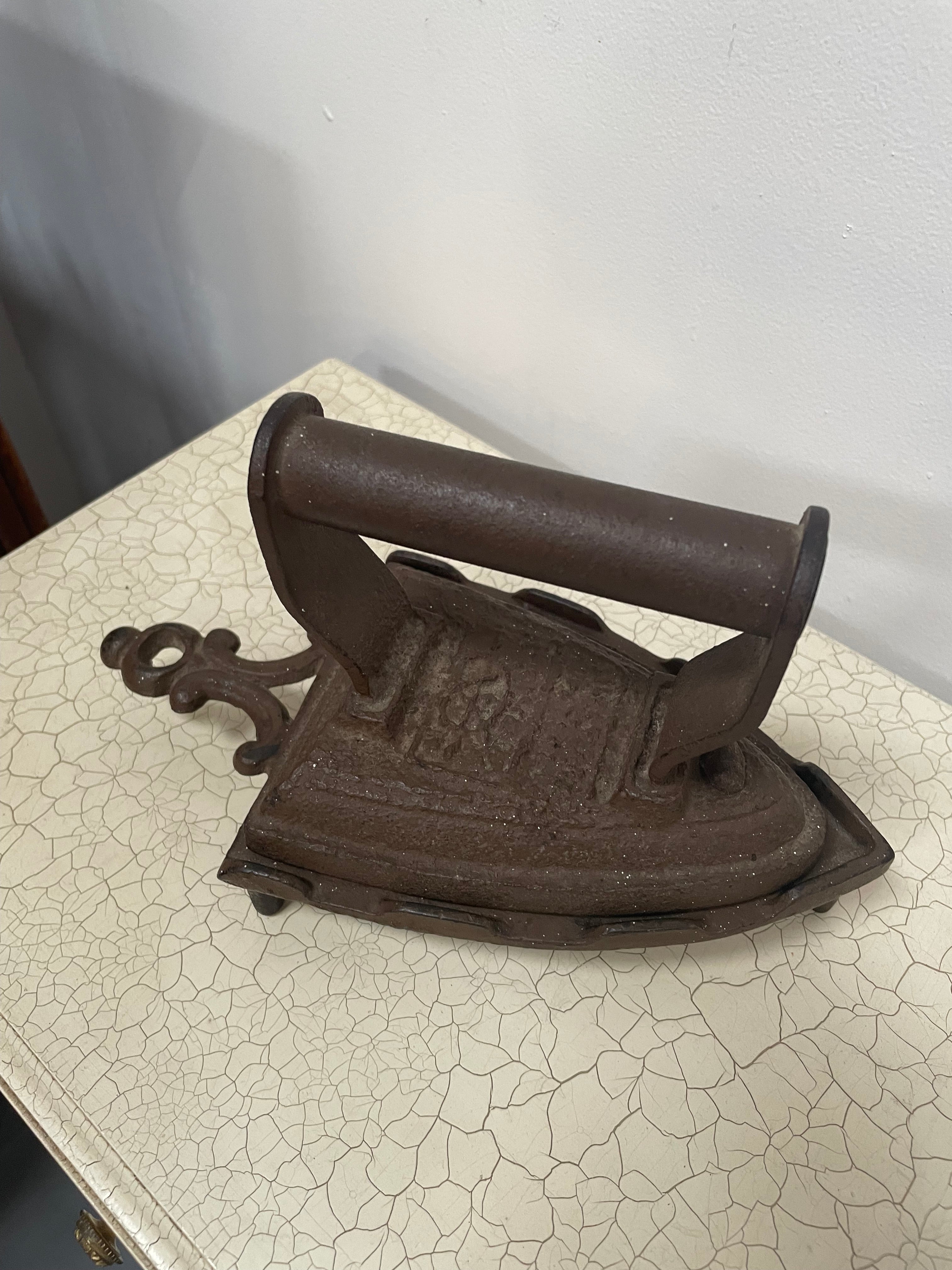 Antique Pair Iron and Trivet | Antique & Vintage | Moonee Ponds Antiques | Australia Wide Delivery