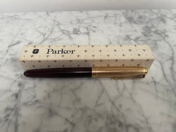 Parker 51 14ct. Rolled Gold Fountain Pen | Antique & Vintage | Moonee Ponds Antiques | Australia Wide Delivery