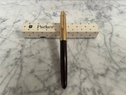 Parker 51 14ct. Rolled Gold Fountain Pen | Antique & Vintage | Moonee Ponds Antiques | Australia Wide Delivery
