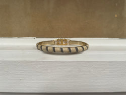 Vintage Gucci Bracelet 24K Plated and Snake Skin | Antique & Vintage | Moonee Ponds Antiques | Australia Wide Delivery