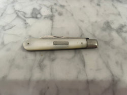 Art Deco Fruit Knife Mother of Pearl & Sterling Silver | Antique & Vintage | Moonee Ponds Antiques | Australia Wide Delivery