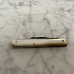 Antique Fruit Knife Mother of Pearl and Steel Blade