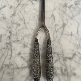 Victorian Birmingham Glove Stretchers With Sterling Silver Handles