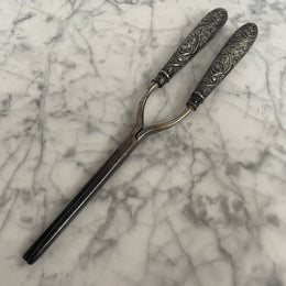 Victorian Birmingham Glove Stretchers With Sterling Silver Handles