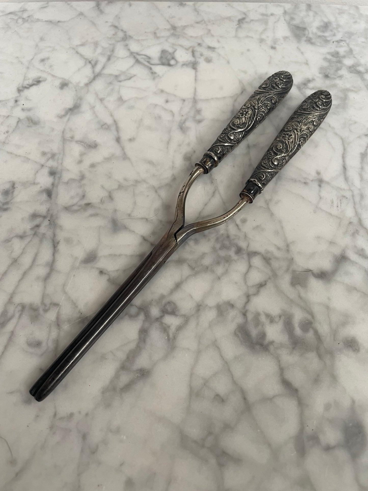 Victorian Birmingham Glove Stretchers With Sterling Silver Handles