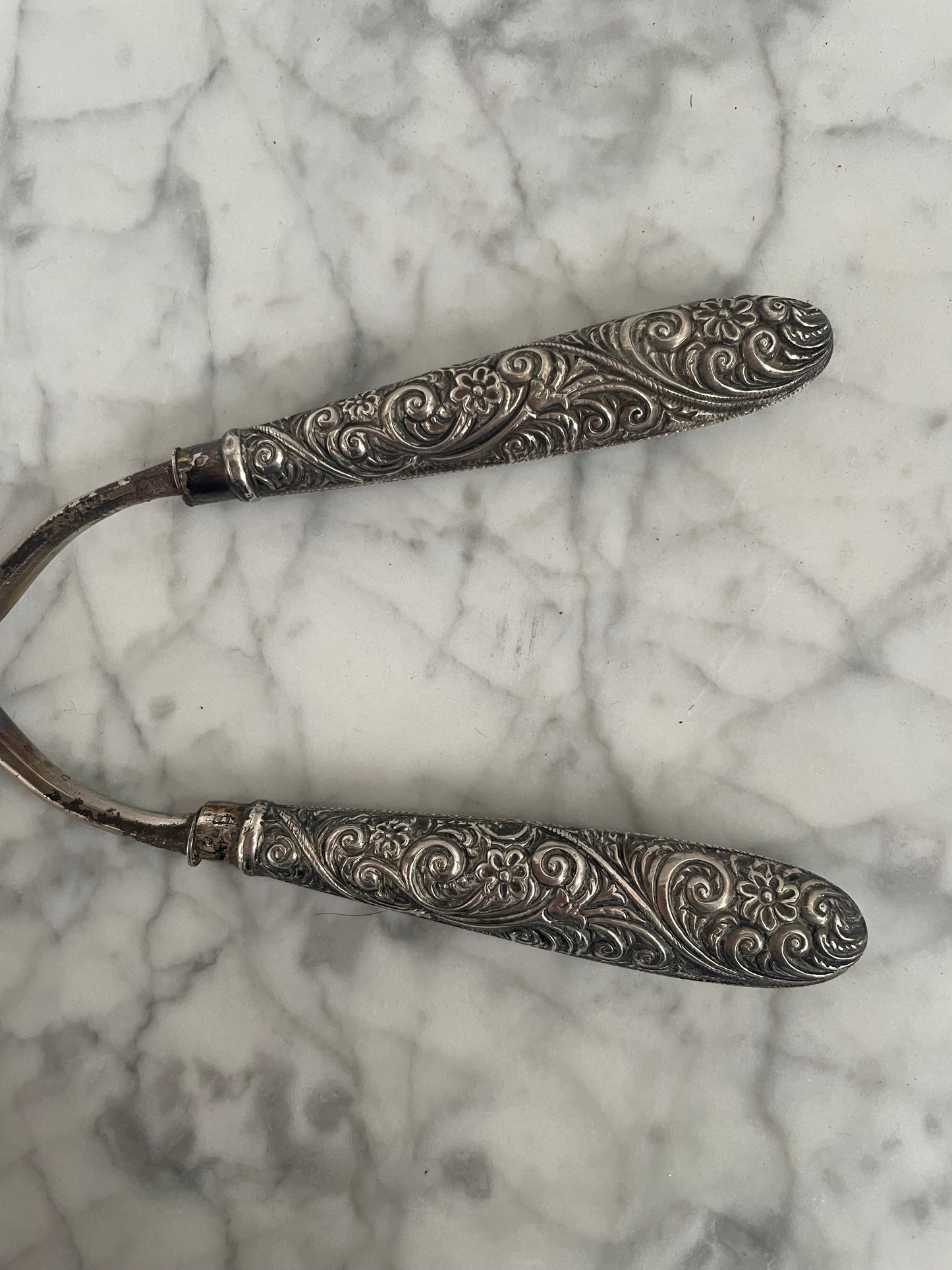 Victorian Birmingham Glove Stretchers With Sterling Silver Handles