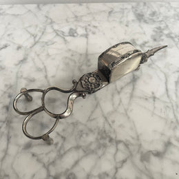 Victorian Silver Plated Candle Snuffer