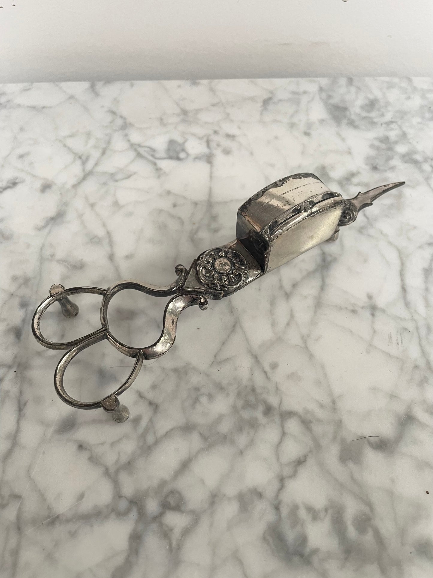 Victorian Silver Plated Candle Snuffer