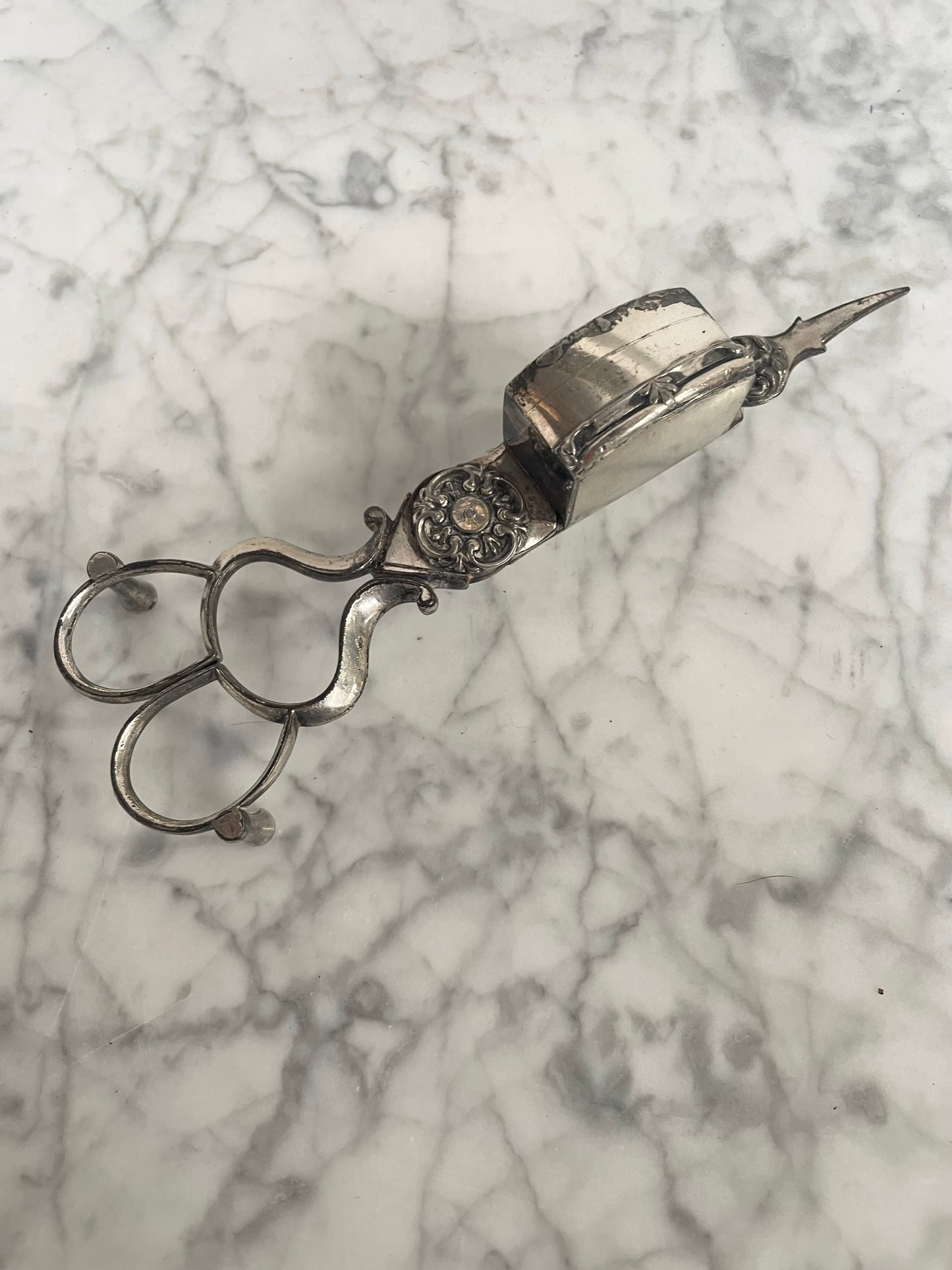 Victorian Silver Plated Candle Snuffer