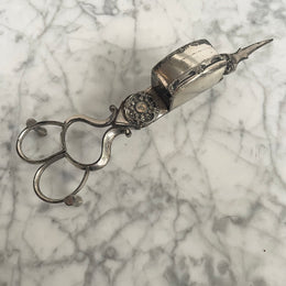 Victorian Silver Plated Candle Snuffer