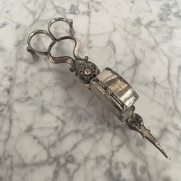 Victorian Silver Plated Candle Snuffer