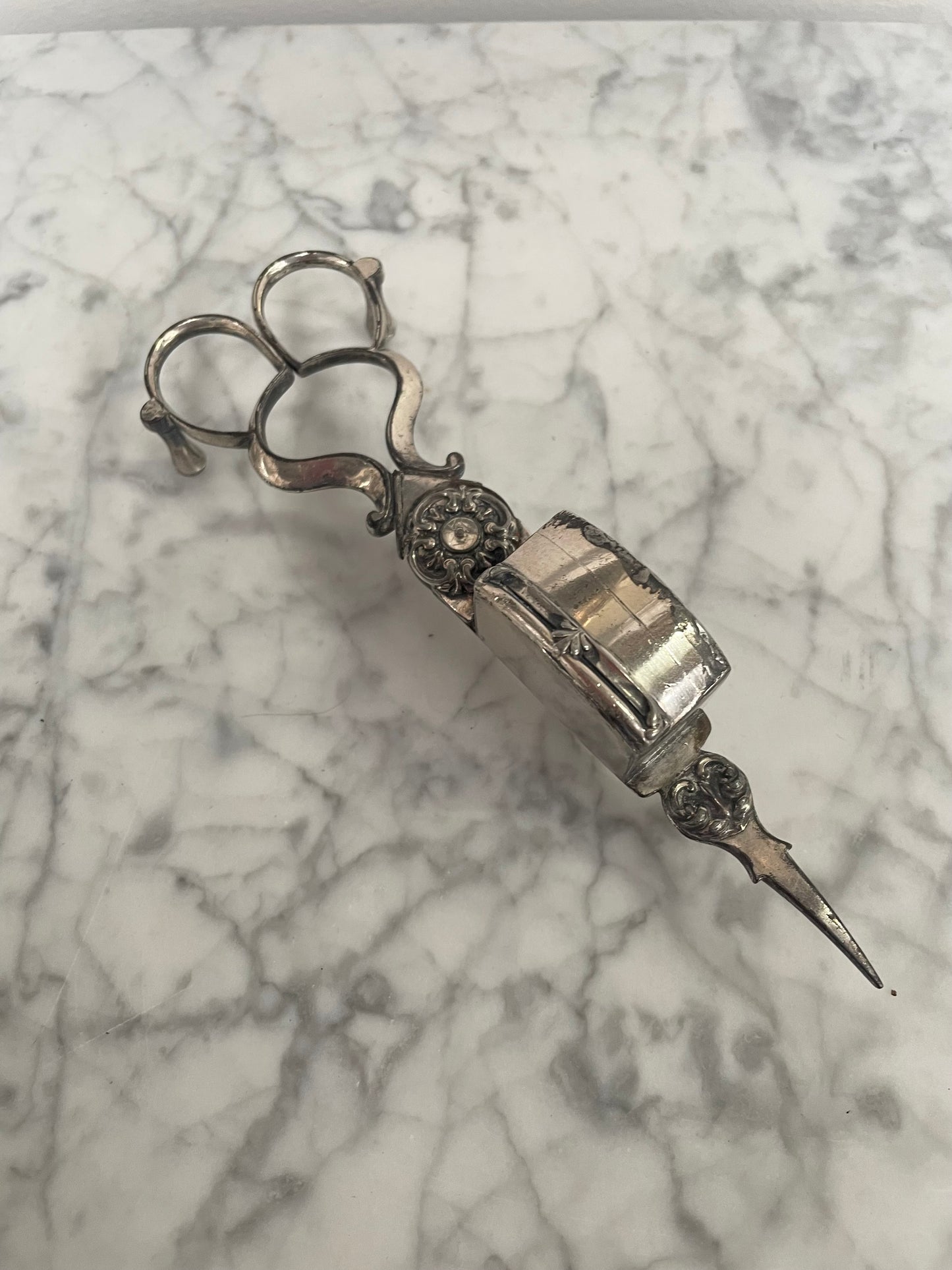 Victorian Silver Plated Candle Snuffer