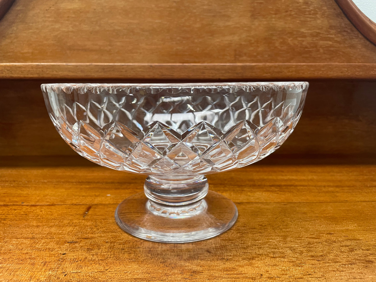 Stuart Crystal Large Footed Bowl