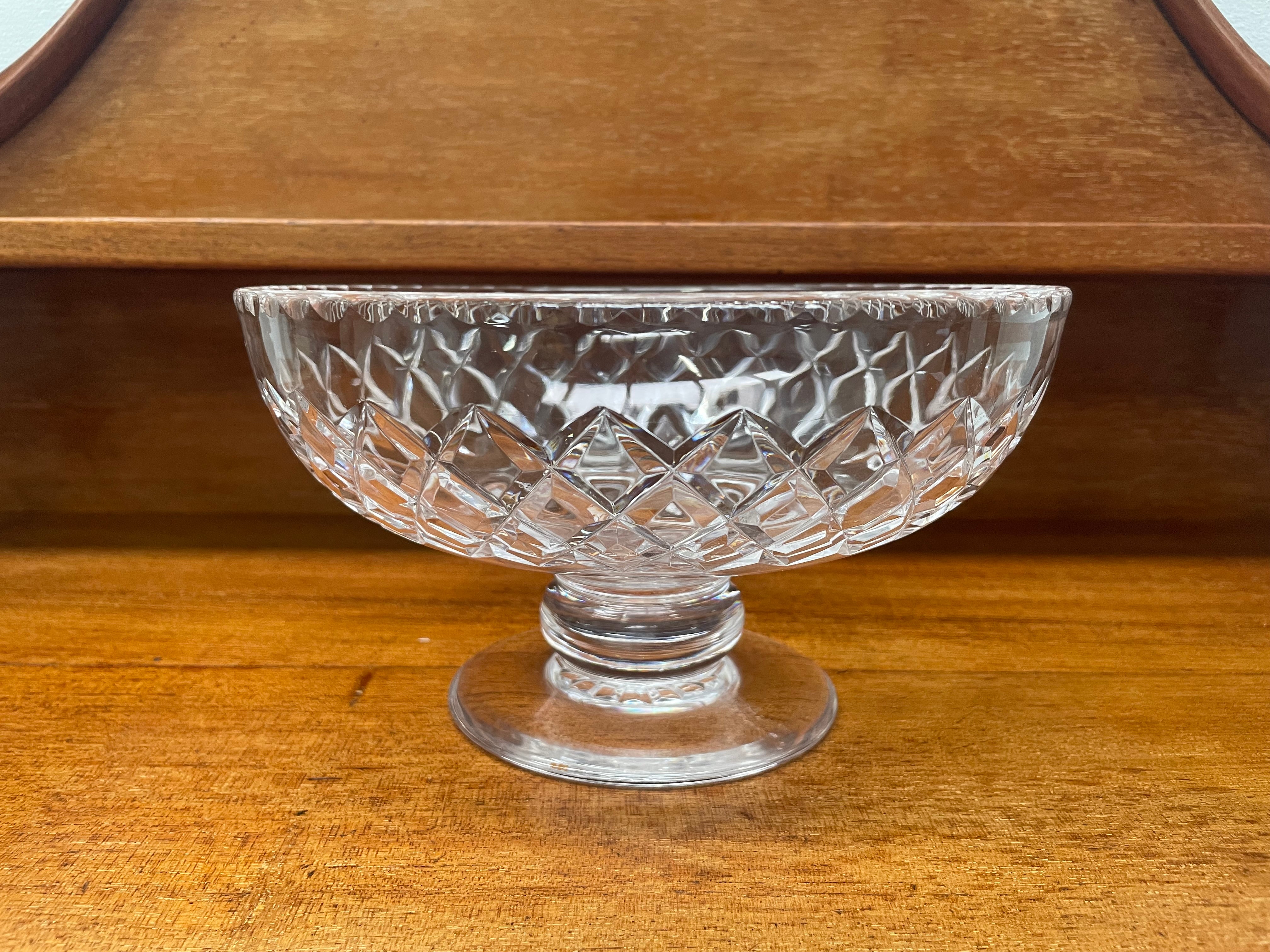 Stuart Crystal Large Footed Bowl | Antique & Vintage | Moonee Ponds Antiques | Australia Wide