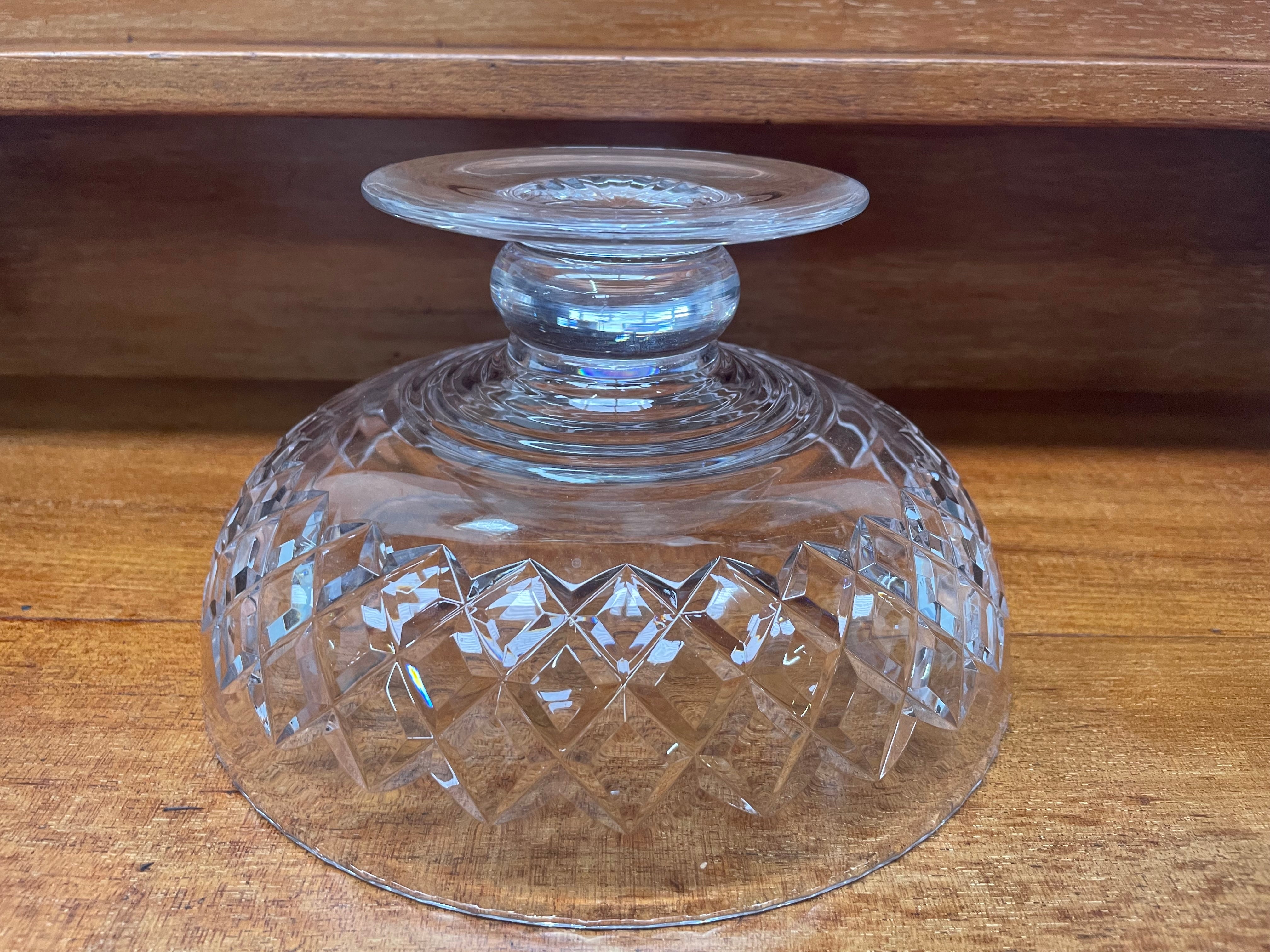 Stuart Crystal Large Footed Bowl | Antique & Vintage | Moonee Ponds Antiques | Australia Wide