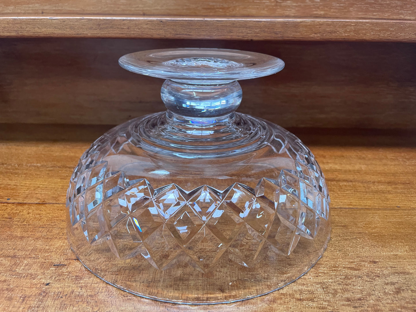 Stuart Crystal Large Footed Bowl