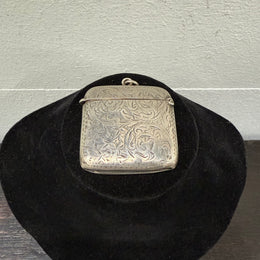 Edwardian Sterling Silver Vesta Case
