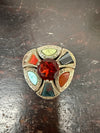 Vintage Scottish/Celtic Amber & Agate Style Glass Brooch | Antique & Vintage | Moonee Ponds Antiques | Australia Wide Delivery