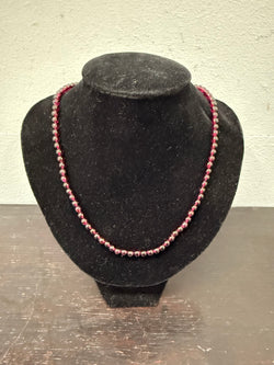 Vintage Garnet Bead Necklace | Antique & Vintage | Moonee Ponds Antiques | Australia Wide Delivery