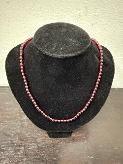 Vintage Garnet Bead Necklace | Antique & Vintage | Moonee Ponds Antiques | Australia Wide Delivery