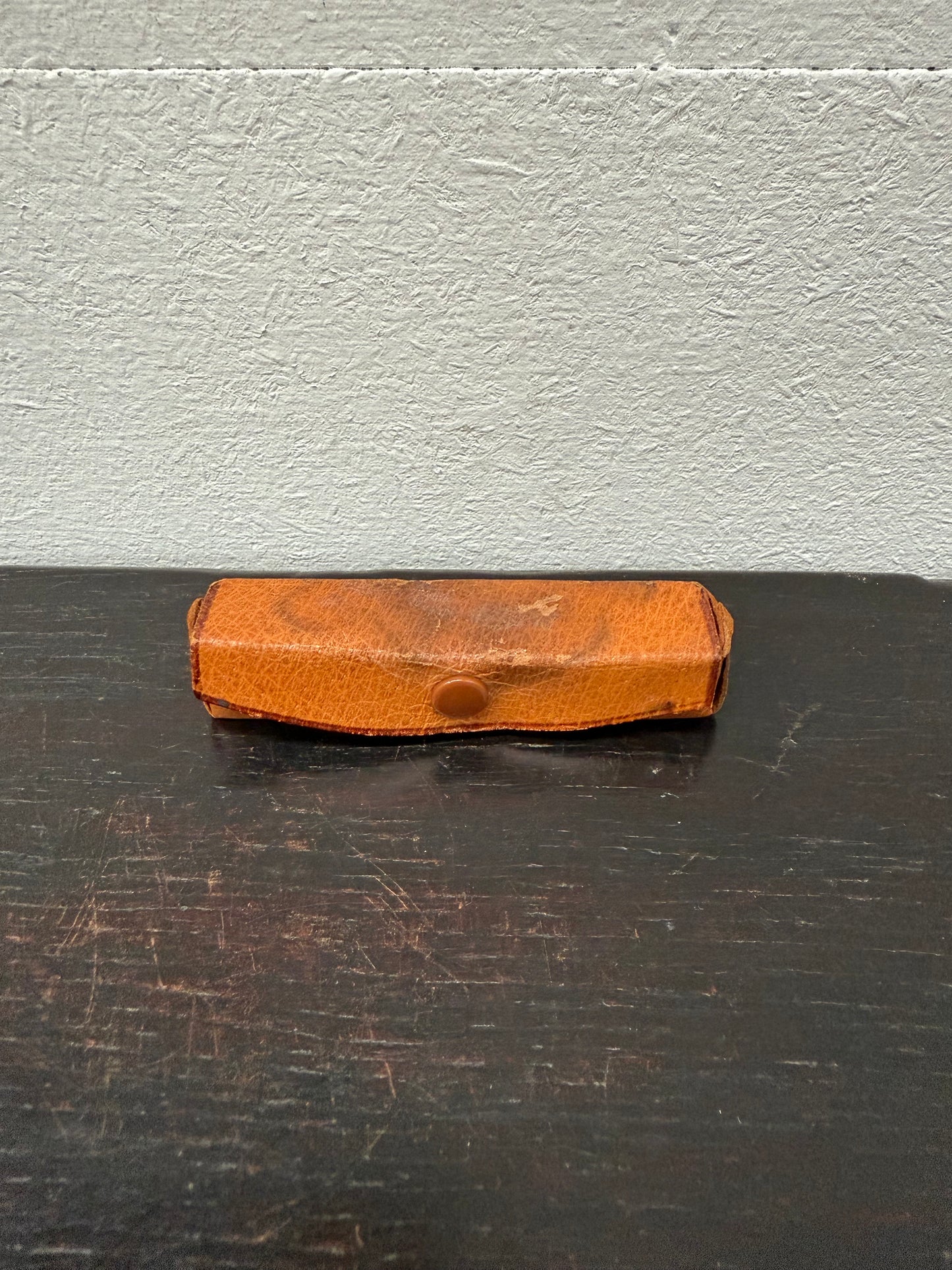 Vintage (5)Poker Dice In Leather Case