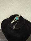 Vintage Mexican Silver & Turquoise Brooch | Antique & Vintage | Moonee Ponds Antiques | Australia Wide Delivery
