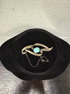 Stunning Vintage White Opal With Fire & Silver Brooch | Antique & Vintage | Moonee Ponds Antiques | Australia Wide Delivery
