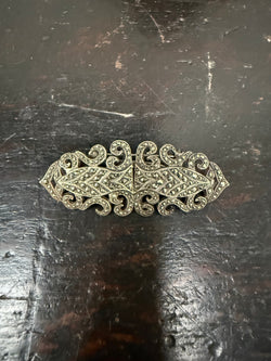 Lovely Vintage Marcasite Dress Clips / Brooch | Antique & Vintage | Moonee Ponds Antiques | Australia Wide Delivery