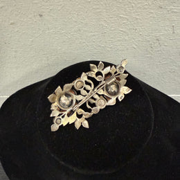 Stunning Silver Danish Floral Brooch