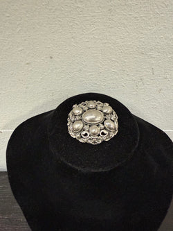 Vintage Silver Coloured Brooch | Antique & Vintage | Moonee Ponds Antiques | Australia Wide Delivery