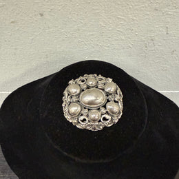 Vintage Silver Coloured Brooch