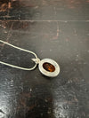 Vintage Sterling Silver & Baltic Amber Pendant & Chain | Antique & Vintage | Moonee Ponds Antiques | Australia Wide Delivery